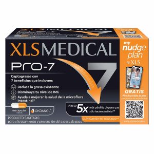 XLS MEDICAL : XLS MEDICAL PRO-7 captagrasas 180 cápsulas