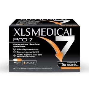 XLS MEDICAL : XLS MEDICAL PRO-7 fat binders 180 capsules