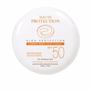 AVÈNE : SOLAIRE COMPACT with high protection color SPF 50 #gold 10 gr