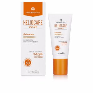 HELIOCARE : HELIOCARE COLOR sunscreen with cream gel color SPF50 #light 50 ml