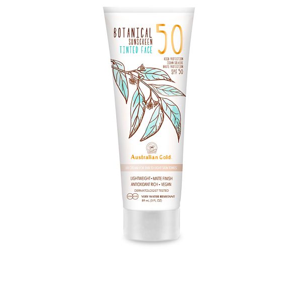 AUSTRALIAN GOLD : BOTANICAL SPF50 tinted face #fair-light