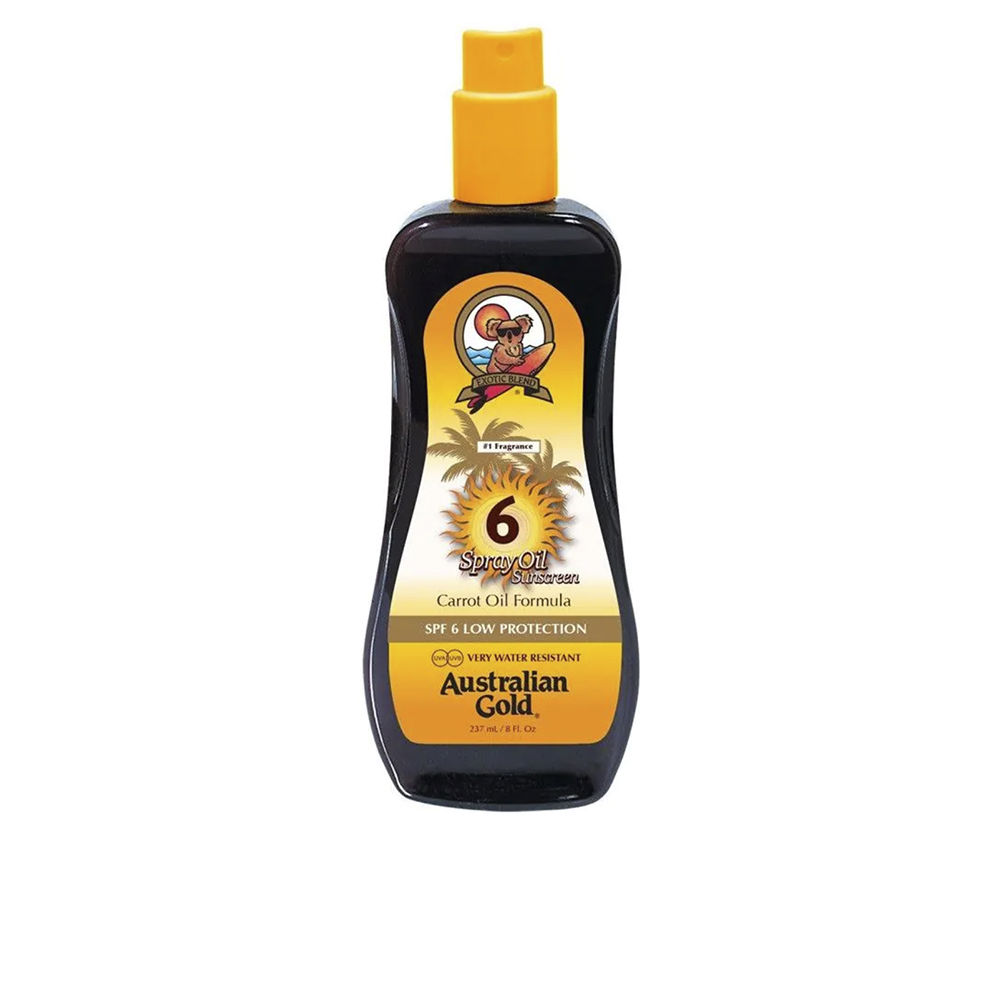 AUSTRALIAN GOLD : SUNSCREEN SPF6 spray carrot oil formula 237 ml