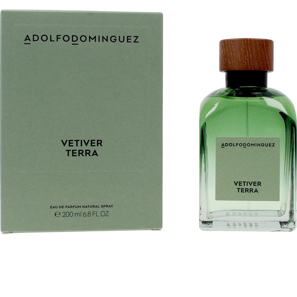 ADOLFO DOMINGUEZ : VETIVER TERRA eau de parfum spray 200 ml