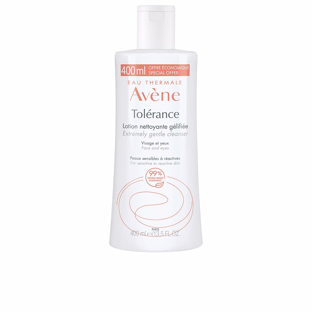 AVÈNE : TOLERANCE gel cleansing lotion 400 ml