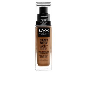 NYX PROFESSIONAL MAKE UP : CAN'T STOP WON'T STOP full coverage foundation #warm honey 30 ml