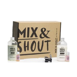 MIX & SHOUT : CURLY STRENGTHENING ROUTINE LOT 4 pz