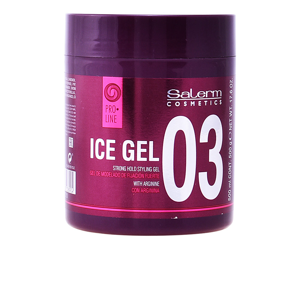 SALERM : ICE GEL strong hold styling gel 500 ml