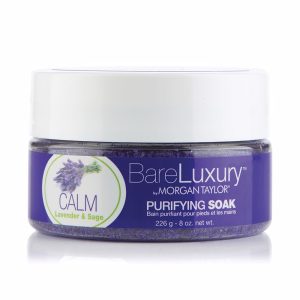 MORGAN TAYLOR : CALM lavander & sage soak 226 gr