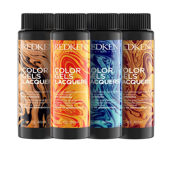 REDKEN : COLOR GEL LACQUERS #6NW-brandy 60 ml x 3 u