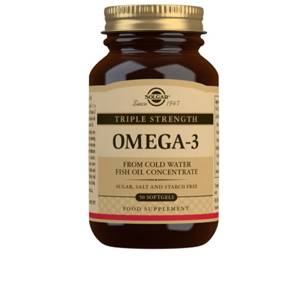 SOLGAR : Omega 3 Triple Concentration 50 Soft Caps