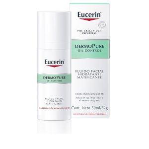 EUCERIN : DERMOPURE oil control mattifying moisturizing facial fluid 50 ml