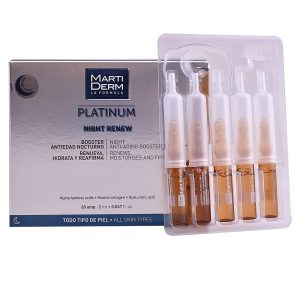 MARTIDERM : PLATINUM NIGHT RENEW ampoules 30 x 2 ml