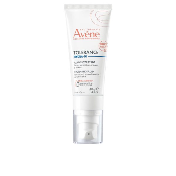 AVÈNE : TOLERANCE HYDRA-10 fluido hidratante 100% natural 40 ml