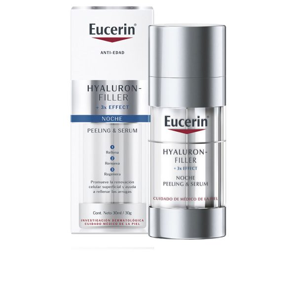 EUCERIN : HYALURON FILLER peeling & serum noche 30 ml