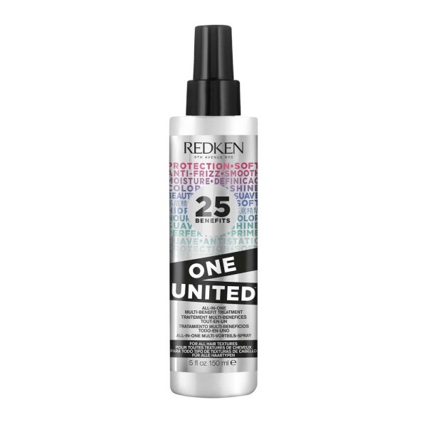 REDKEN : ONE UNITED Professional multi-benefit spray 25-1 leave-in for all hair types 150 ml