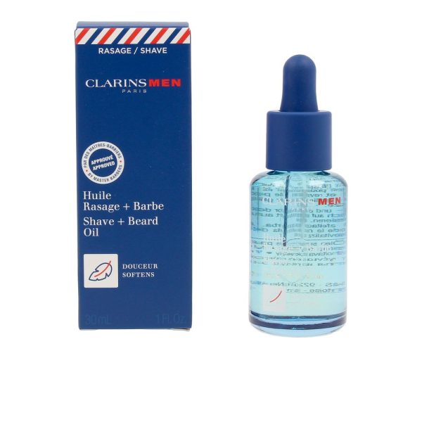 CLARINS : MEN shaving and beard oil 30 ml