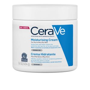 CERAVE : MOISTURIZING CREAM for dry to very dry skin 454 gr