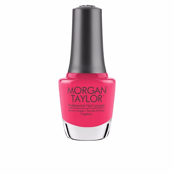 MORGAN TAYLOR : PROFESSIONAL NAIL LACQUER  #pink flame-ingo 15 ml
