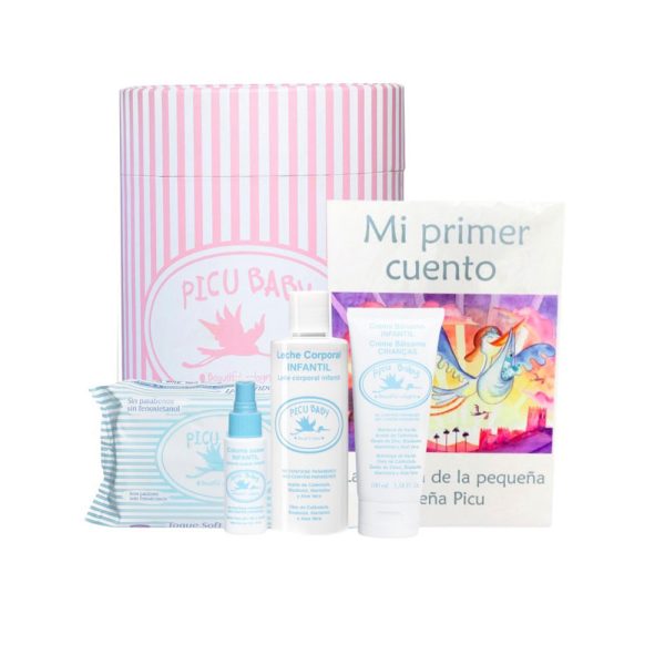PICU BABY : INFANTIL TAMBOR ROSA NEW set 5 pz