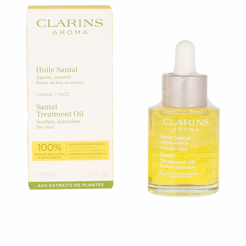 CLARINS : "SANTAL" OIL for dry or reddened skin 30 ml