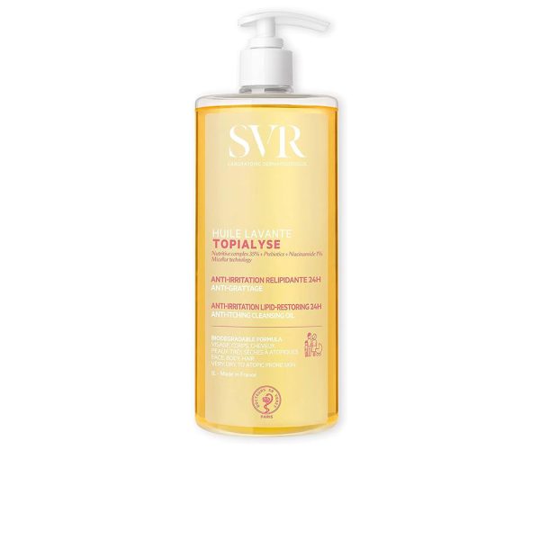 SVR LABORATOIRE DERMATOLOGIQUE : TOPIALYSE oil lavant 1000 ml