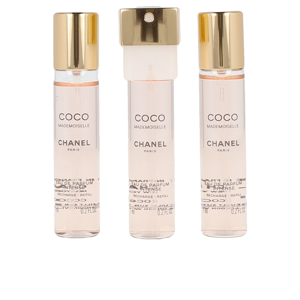 CHANEL : COCO MADEMOISELLE eau de parfum spray twist & spray refills 3 x 7 ml