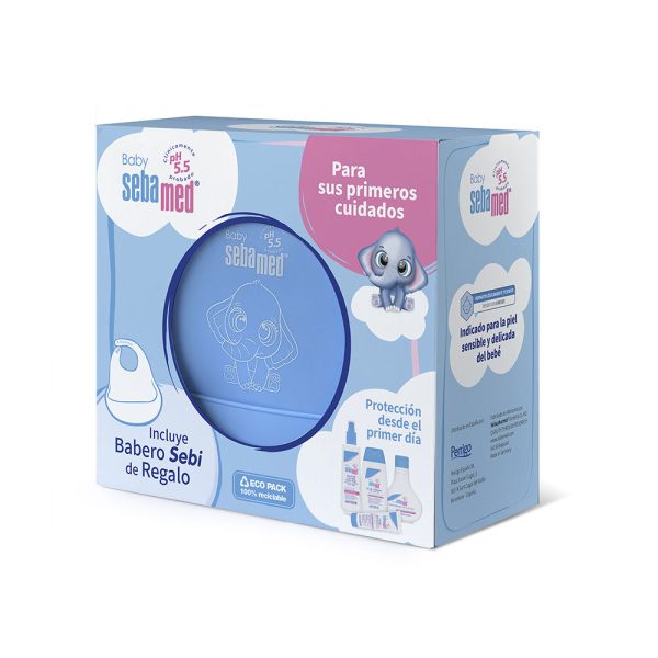 SEBAMED : CANASTILLA MEDIA BABERO SEBI set 5 pz