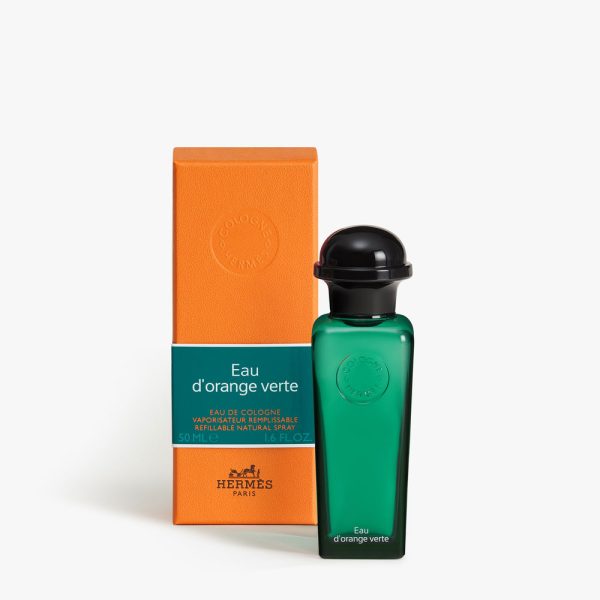 HERMÈS : EAU D'ORANGE VERTE eau de cologne refillable spray 50 ml