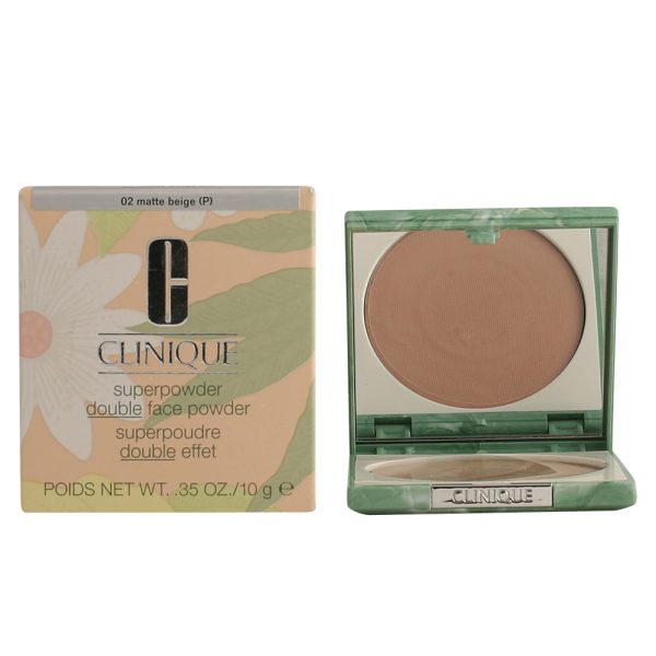 CLINIQUE : SUPERPOWDER double face powder #02-matte beige