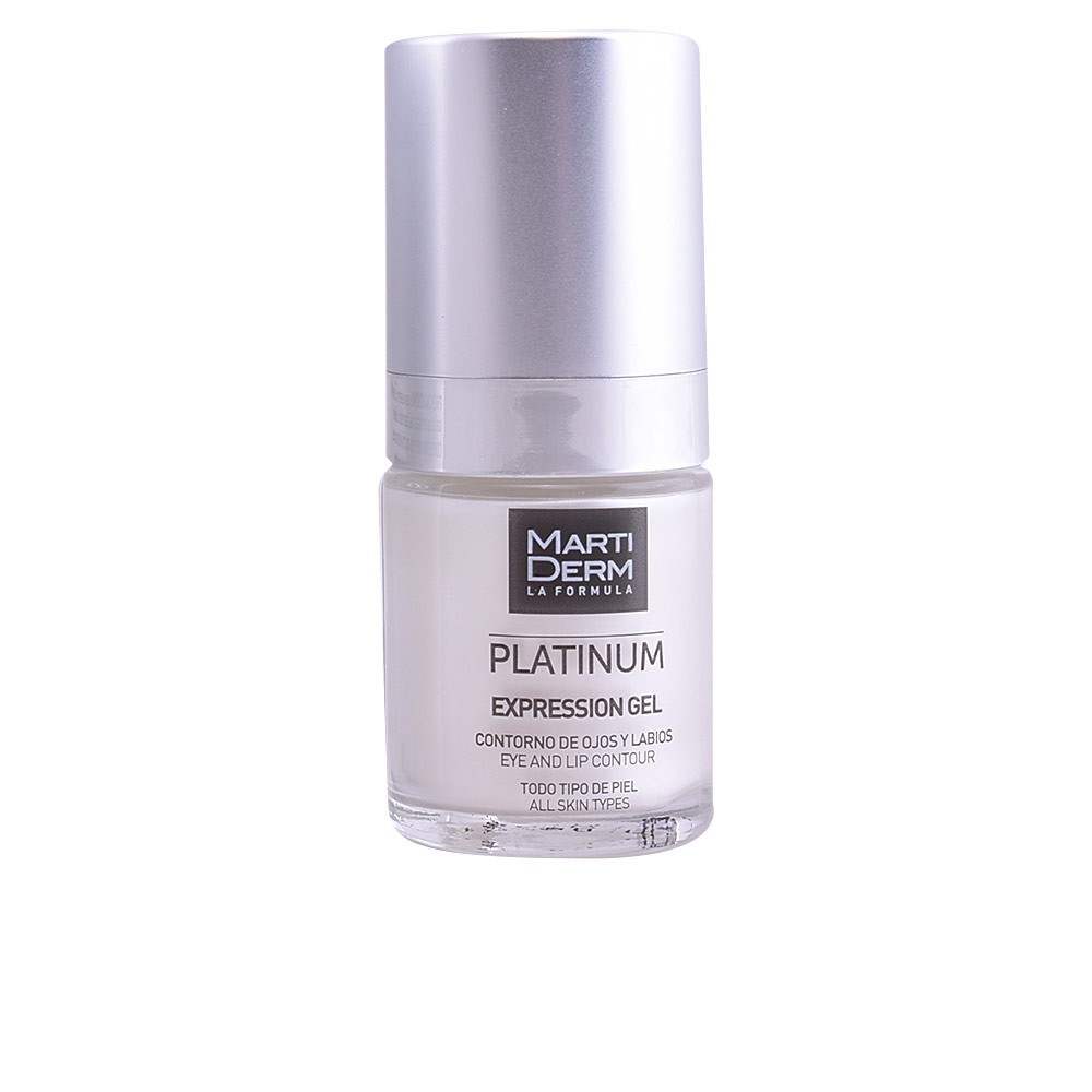 MARTIDERM : PLATINUM EXPRESSION eye and lip contour gel 15 ml