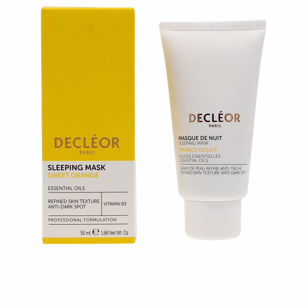 DECLEOR : ORANGE DOUCE masque de nuit hydratant 50 ml