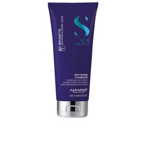 ALFAPARF MILANO : SEMI DI LINO brunette brown & dark conditioner 200 ml