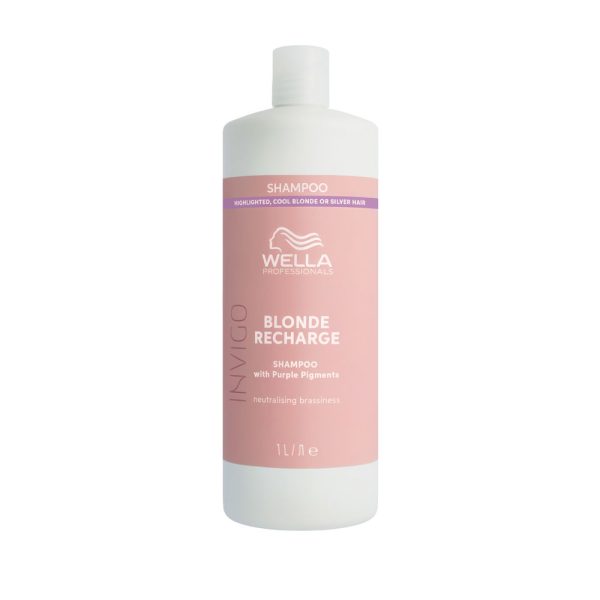 WELLA PROFESSIONALS : INVIGO BLONDE RECHARGE Shampoo Blonde hair 1000 ml