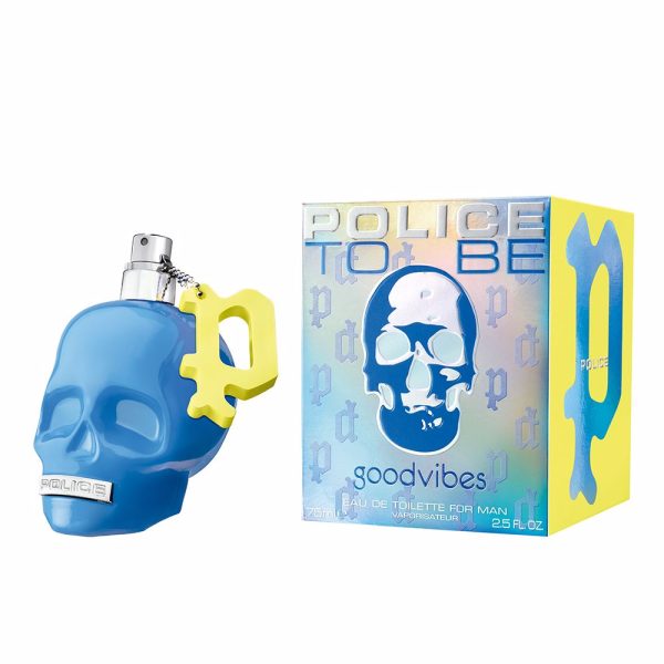 POLICE : TO BE GOOD VIBES MAN eau de toilette spray 75 ml