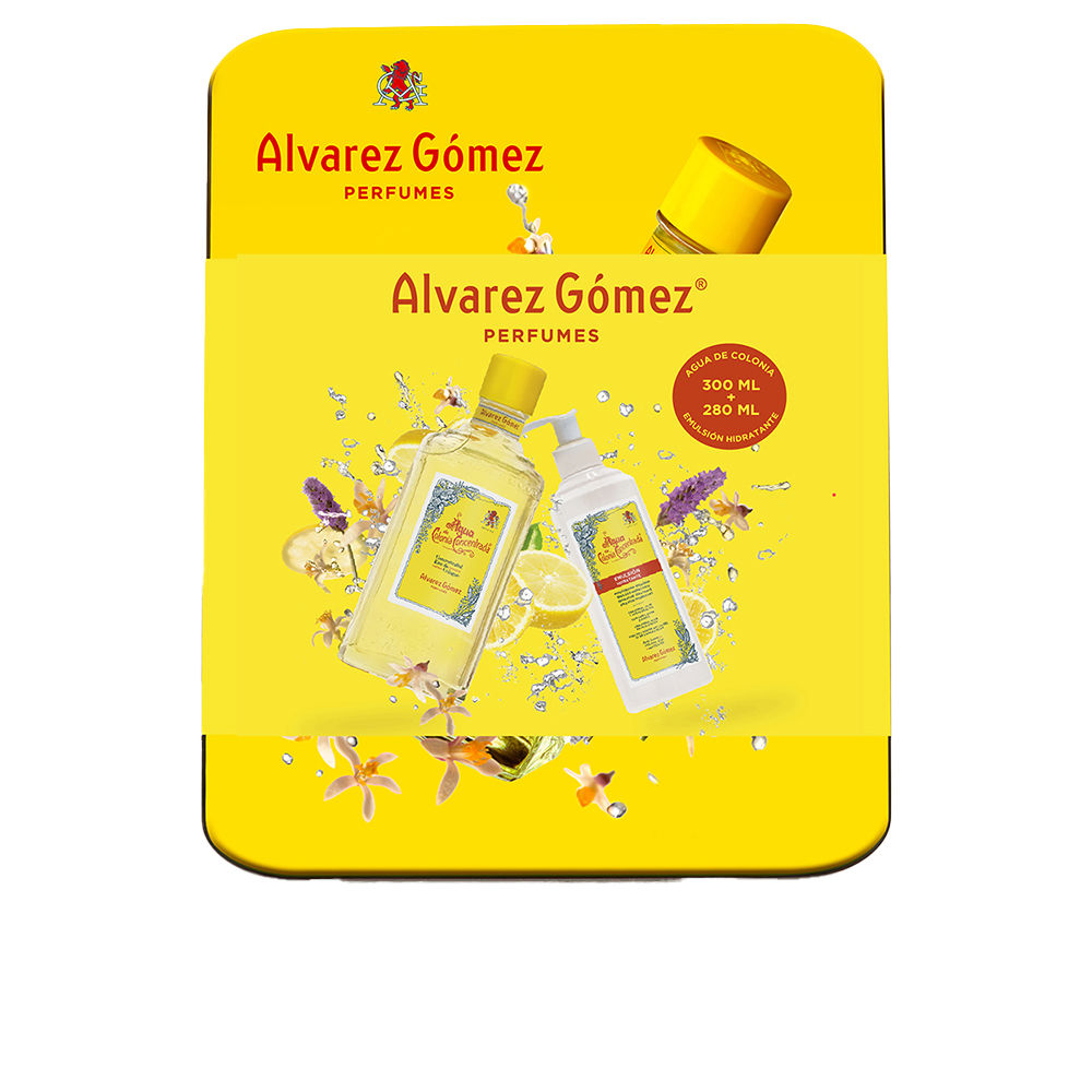 ALVAREZ GOMEZ : CONCENTRATED EAU DE COLOGNE lot 2 pcs