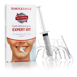 BECONFIDENT : SIMPLESMILE® teeth whitening X4 expert kit 5 u