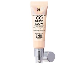 IT COSMETICS : CC+ NUDE GLOW lightweight foundation + glow serum SPF40 #fair light