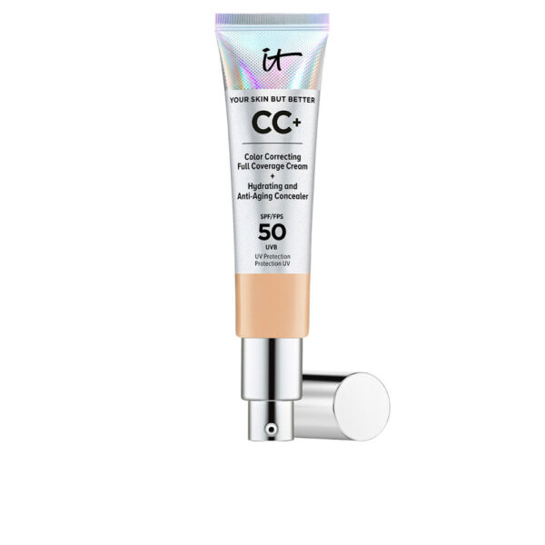 IT COSMETICS : YOUR SKIN BUT BETTER CC+ cream foundation SPF50+ #medium tan