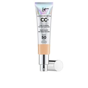 IT COSMETICS : YOUR SKIN BUT BETTER CC+ cream foundation SPF50+ #medium tan