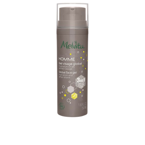 MELVITA : MEN 4 in 1 global face gel 50 ml