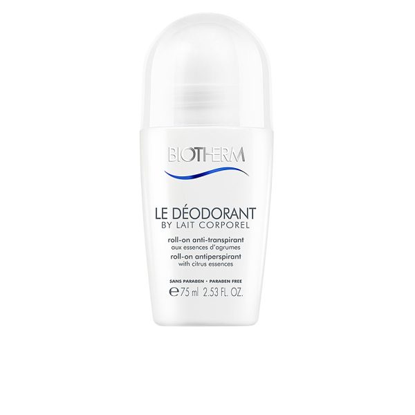 BIOTHERM : LAIT CORPOREL le déodorant roll-on 75 ml