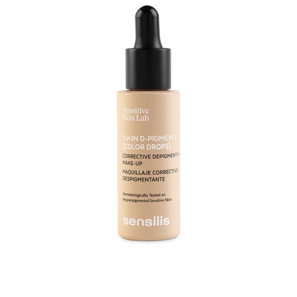 SENSILIS : SKIN D-PIGMENT [COLOR DROPS] depigmenting corrective makeup #Beige 30 ml