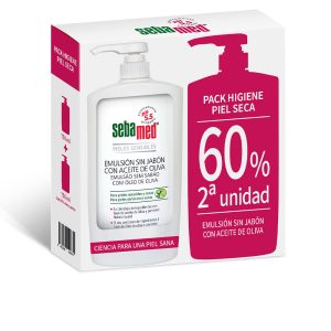 SEBAMED : EMULSION WITHOUT SOAP bath gel with olive oil duo 2 x 750 ml