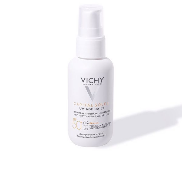 VICHY : CAPITAL SOLEIL UV AGE daily photoprotective fluid SPF50+ 40 ml