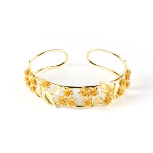 SHABAMA : LUXOR choker #shiny gold 1 u