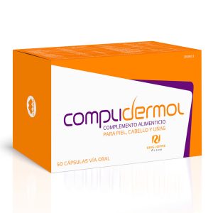 COMPLIDERMOL : COMPLIDERMOL para piel, cabello y uñas 50 cápsulas