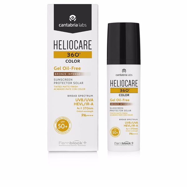 HELIOCARE : HELIOCARE 360° COLOR sunscreen with oil-free gel color SPF50+ #Bronze intense 50 ml