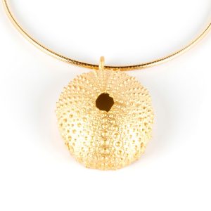 SHABAMA : ELASTIC TRENC necklace #shiny gold 1 u