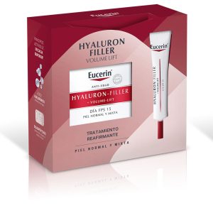 EUCERIN : HYALURON FILLER + VOLUME-LIFT DAY NORMAL COMBINATION SKIN LOT 2 pcs