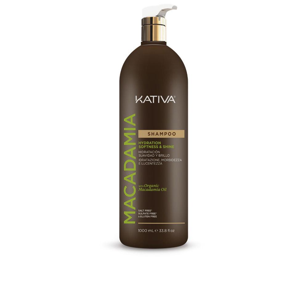 KATIVA : MACADAMIA hydrating shampoo 1000 ml